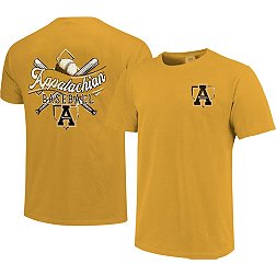 Image One Men's Appalachian State Mountaineers Gold Diamond T-Shirt