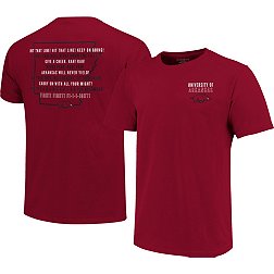 Image One Men's Arkansas Razorbacks Cardinal Fight Song T-Shirt