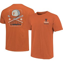 Image One Men's Texas Longhorns Burnt Orange Baseball Cap T-Shirt