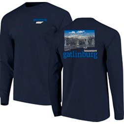 Image One Men's Tennessee Gatlinburg Graphic Long Sleeve Shirt