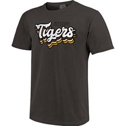 Image One Women's Missouri Tigers Grey Retroscript T-Shirt