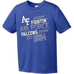 Image One Youth Air Force Falcons Blue Offsides Competitor T-Shirt