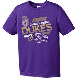 Image One Youth James Madison Dukes Purple Offsides Competitor T-Shirt