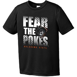 Image One Youth Oklahoma State Cowboys Black Fear Competitor T-Shirt