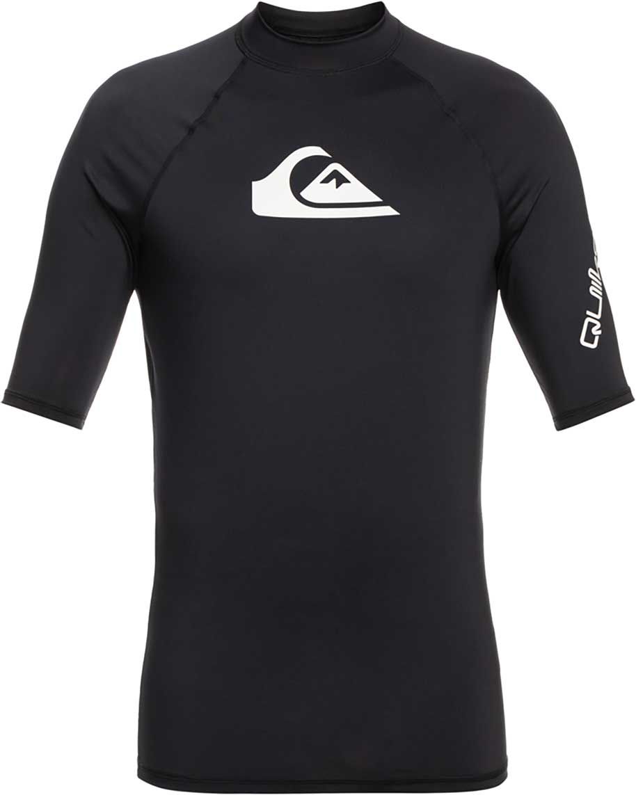 Quiksilver Boys' All Time Short Sleeve UPF 50 Rashguard