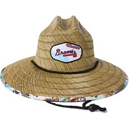 Reyn Spooner Men's Atlanta Braves Scenic Straw Hat