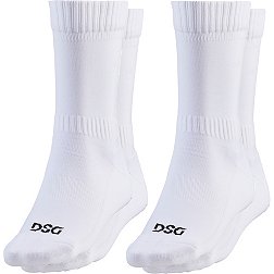 DSG Adult Soccer Grip Crew Socks - 2 Pack