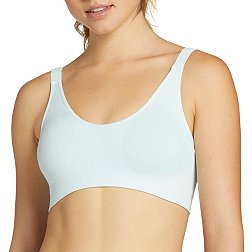 Bluemaple White High Impact Support Sports Bras for Women Racerback Pa