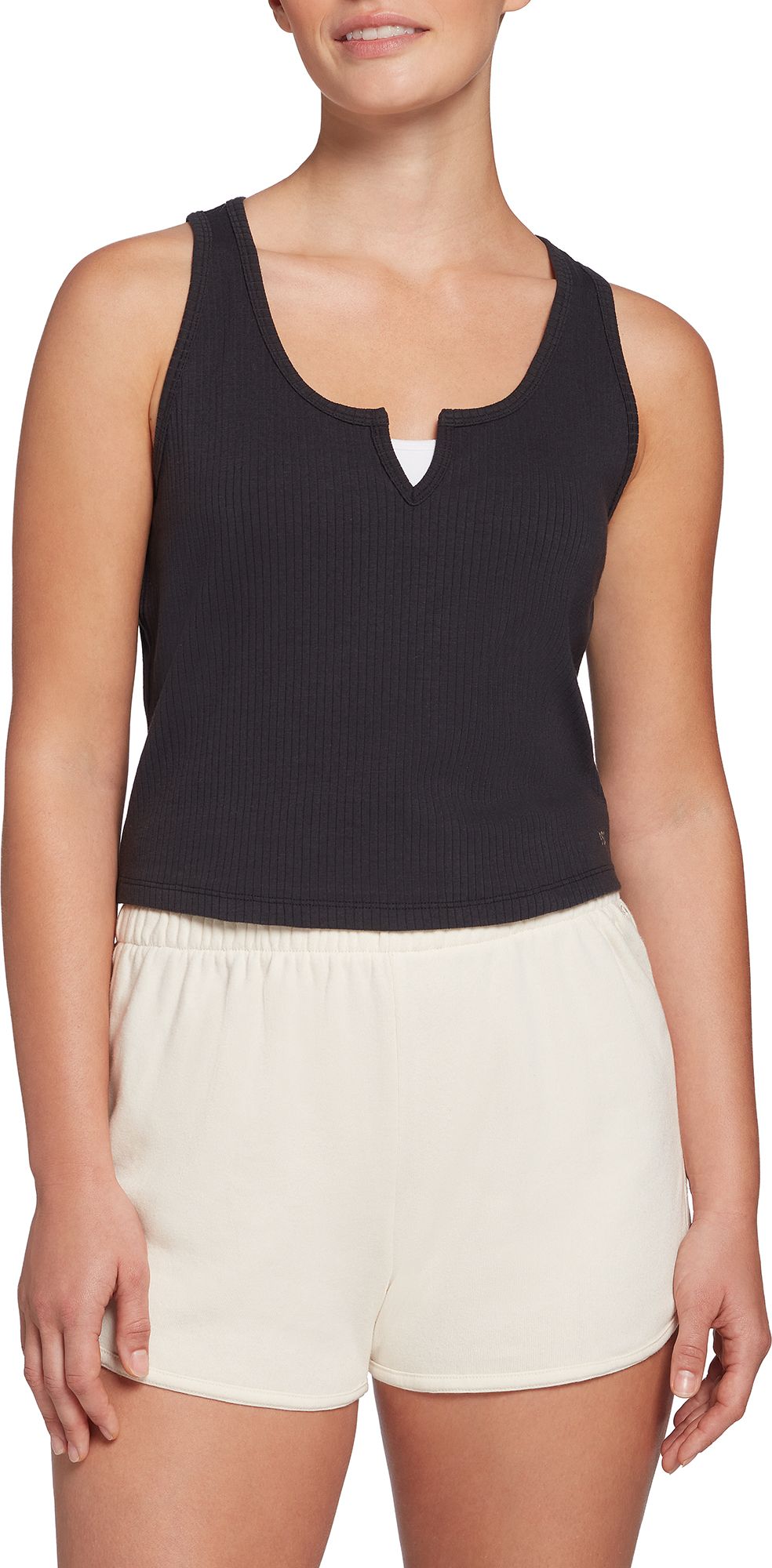 DSG Women's Notch Rib Tank Top