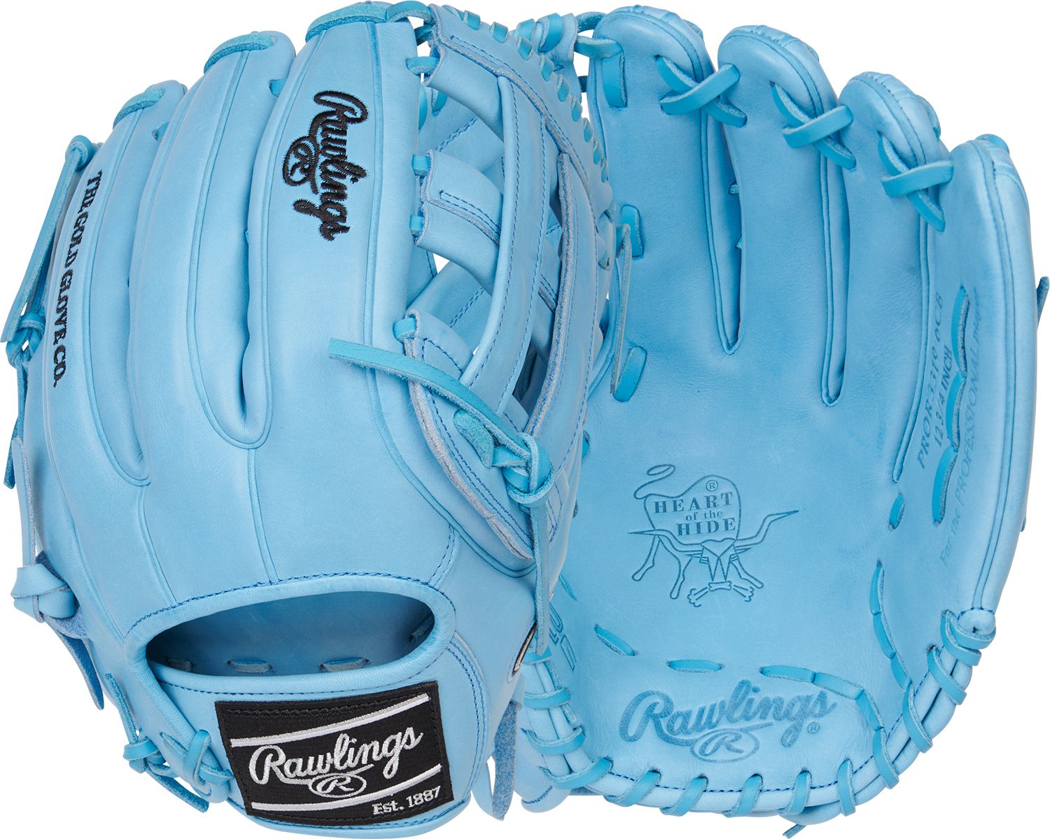 Rawlings 12.75” HOH R2G Series Glove, Collegiate Blue