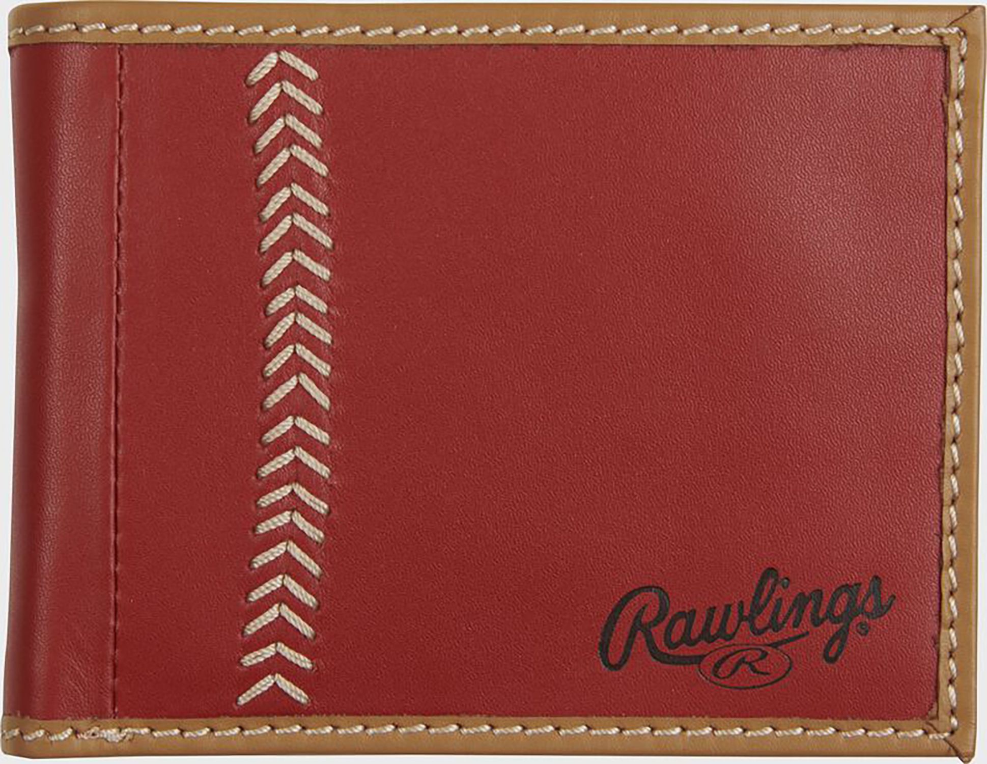 Rawlings “Pop” Baseball Stitch Bifold Wallet