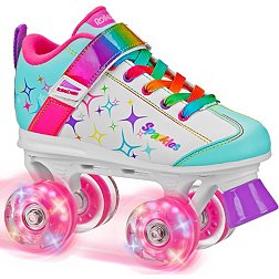 Roller Derby Girls' Sparkle Light Up Wheel Roller Skates