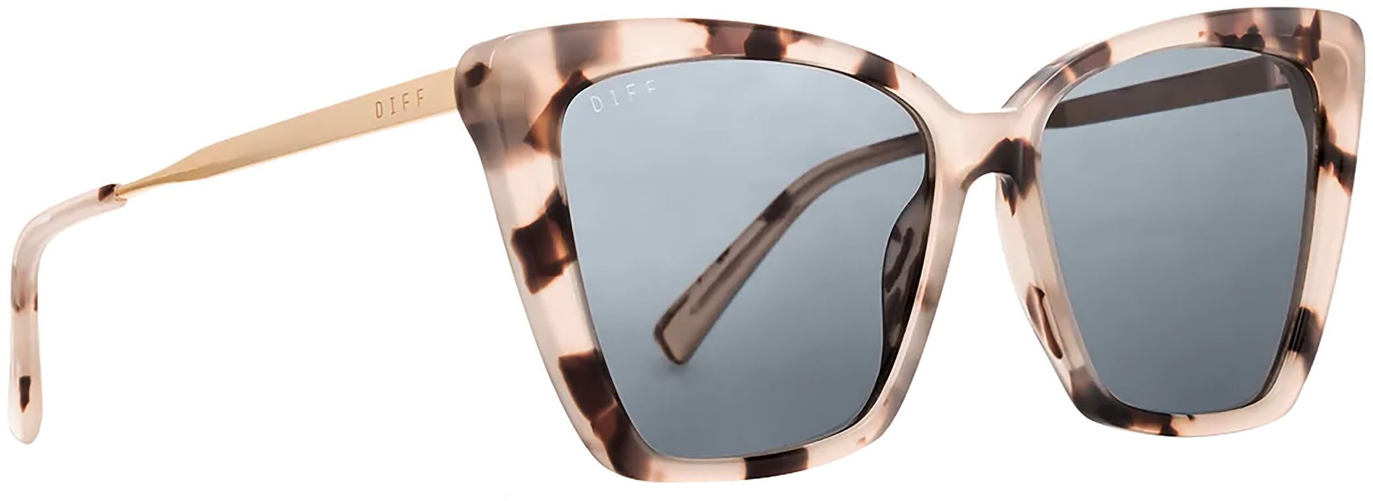 Cream Tortoise/Grey Flash Polarized