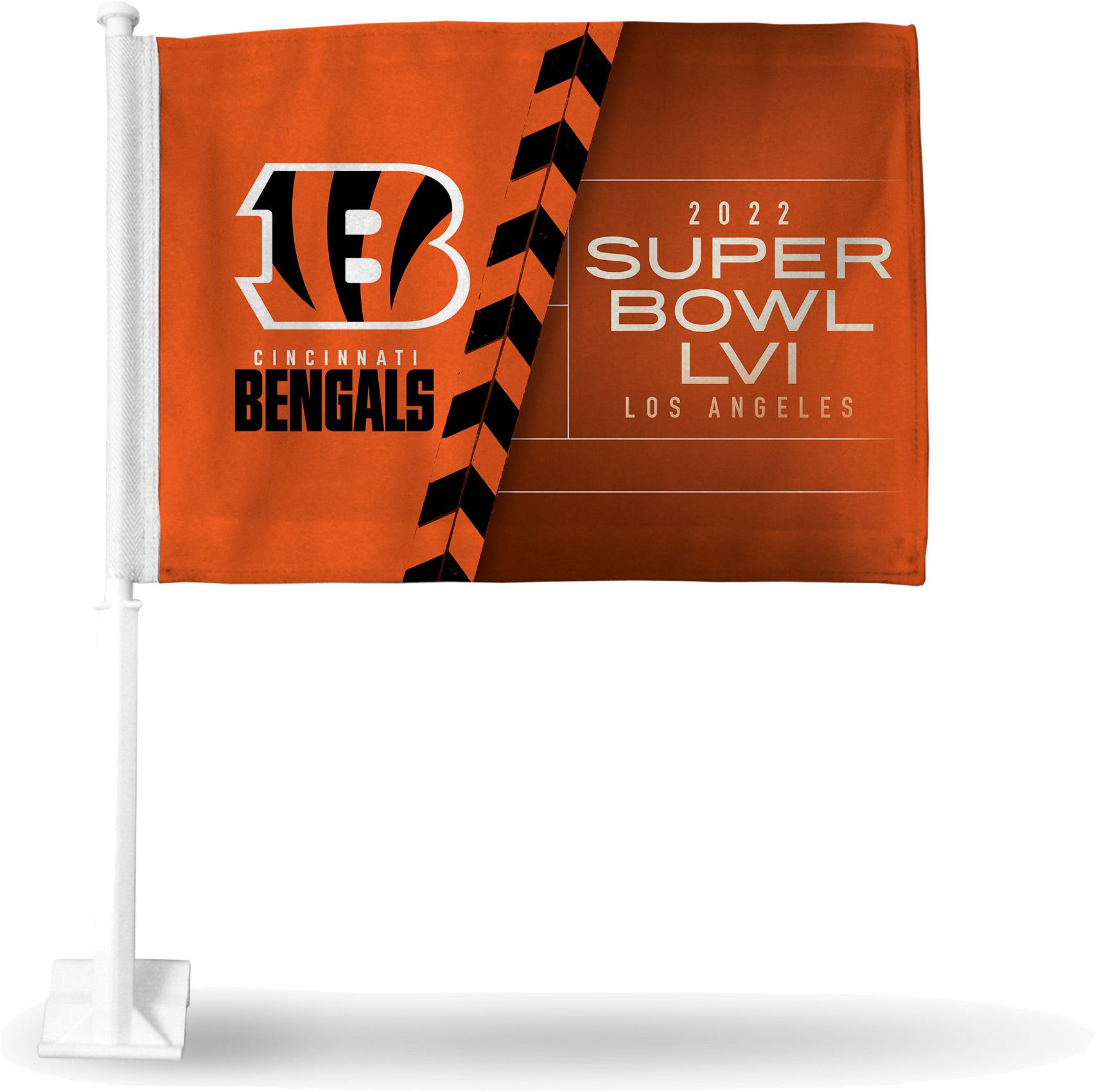 Rico 2021 Super Bowl LVI Bound Cincinnati Bengals Car Flag