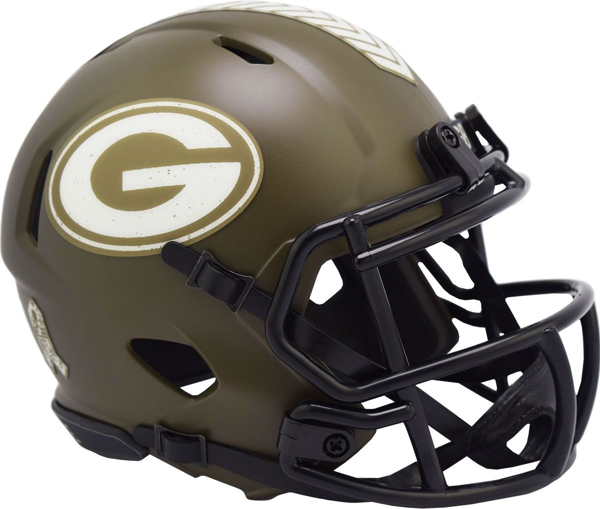 Green Bay Packers 1950 Riddell Throwback Mini Football Helmet