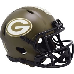 Riddell Green Bay Packers Salute to Service Speed Mini Helmet