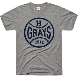 Charlie Hustle Homested Grays Museum Gray T-Shirt