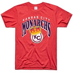 Charlie Hustle Negro League Baseball Kansas City Monarchs Red T-Shirt