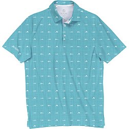 Scales Men's Clean Fish Golf Polo