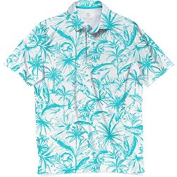 SCALES Men's Loose Lines Golf Polo