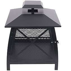 Blue Sky Outdoor Living 20" Square Fireplace with 360° View