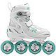White/Aqua