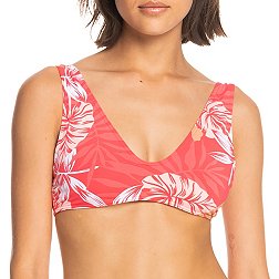 Roxy Women's Seaside Tropics Bralette Bikini Top