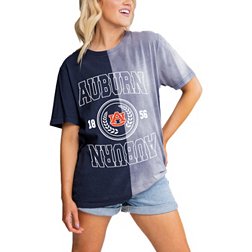 Gameday Couture Women's Auburn Tigers Blue Bleached T-Shirt