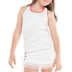 Lucky In Love Girls' Palm Line Layer Tank