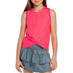 Lucky In Love Girls' Pretty Bow Tank Top
