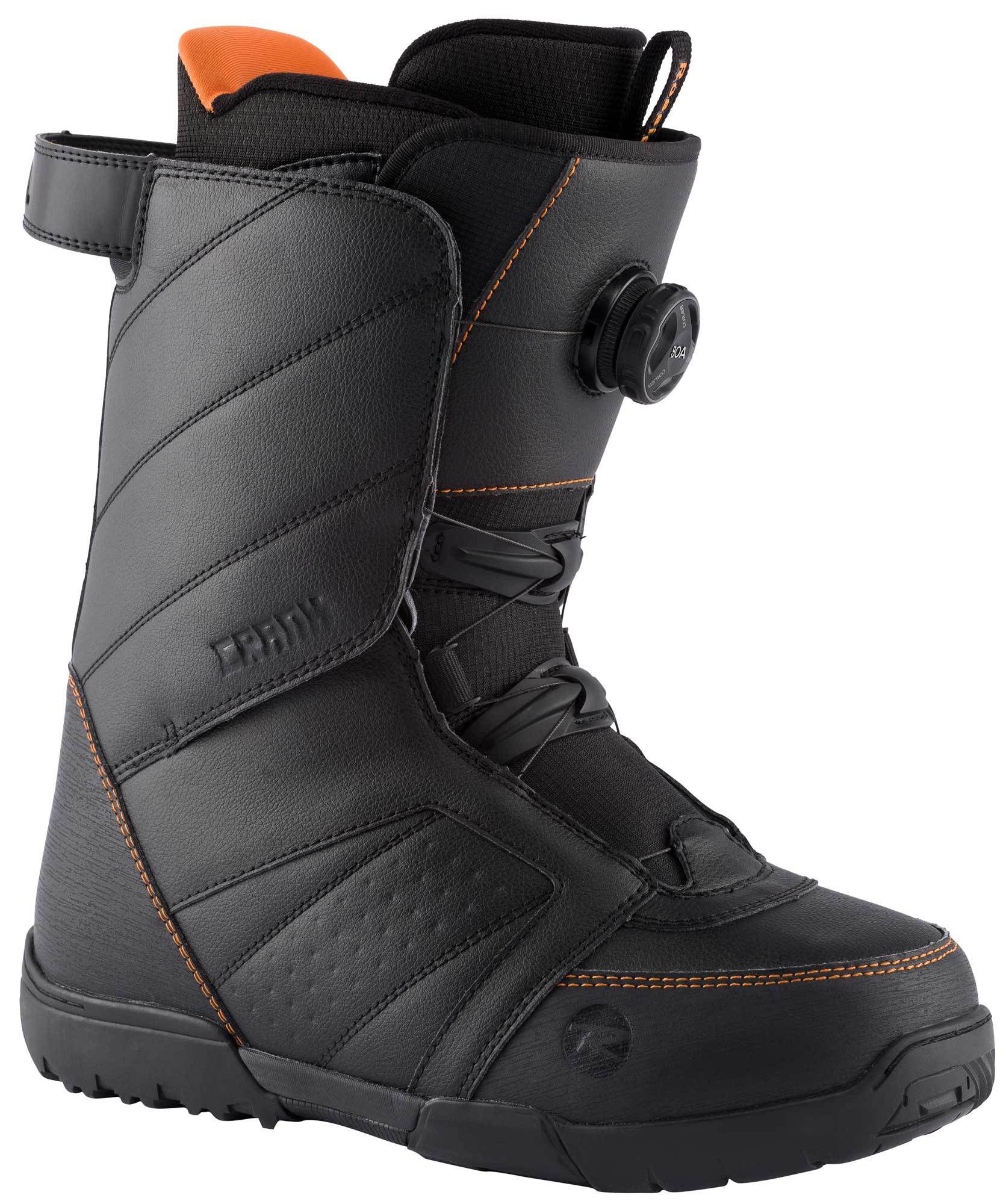 Black/Orange