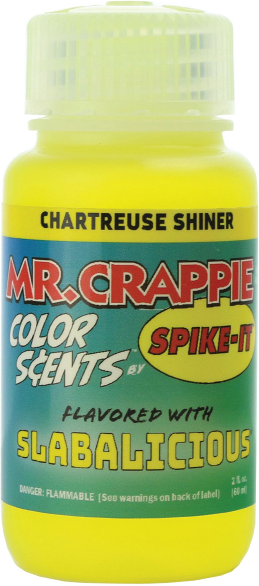 SPIKE-IT Mr. Crappie 2oz Slab Chartreuse Shiner