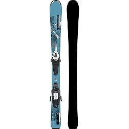 Salomon L QST Junior Ski and C5 GripWalk J75 Ski Bindings