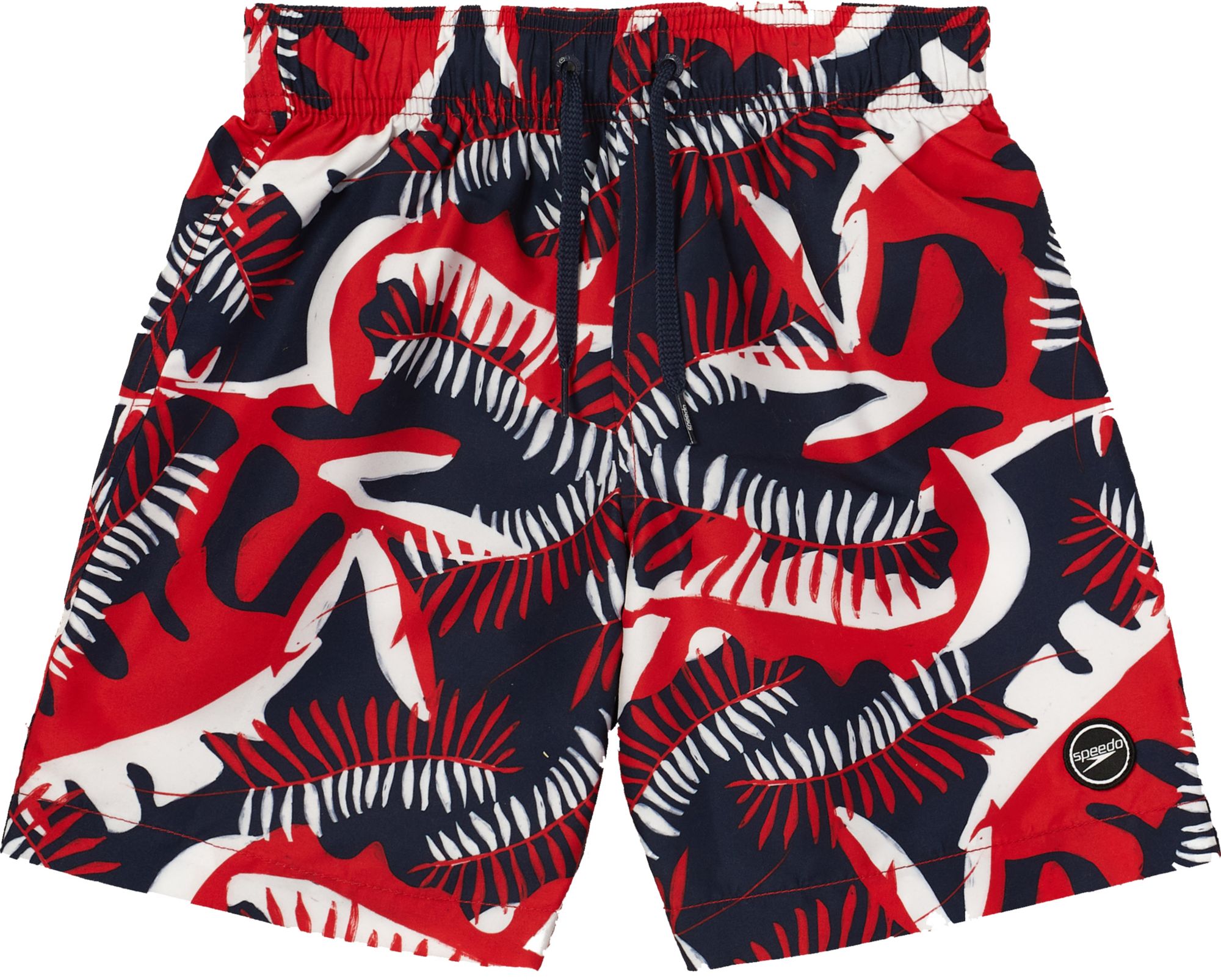 Speedo Boys' Printed 15” Volley Swim Shorts