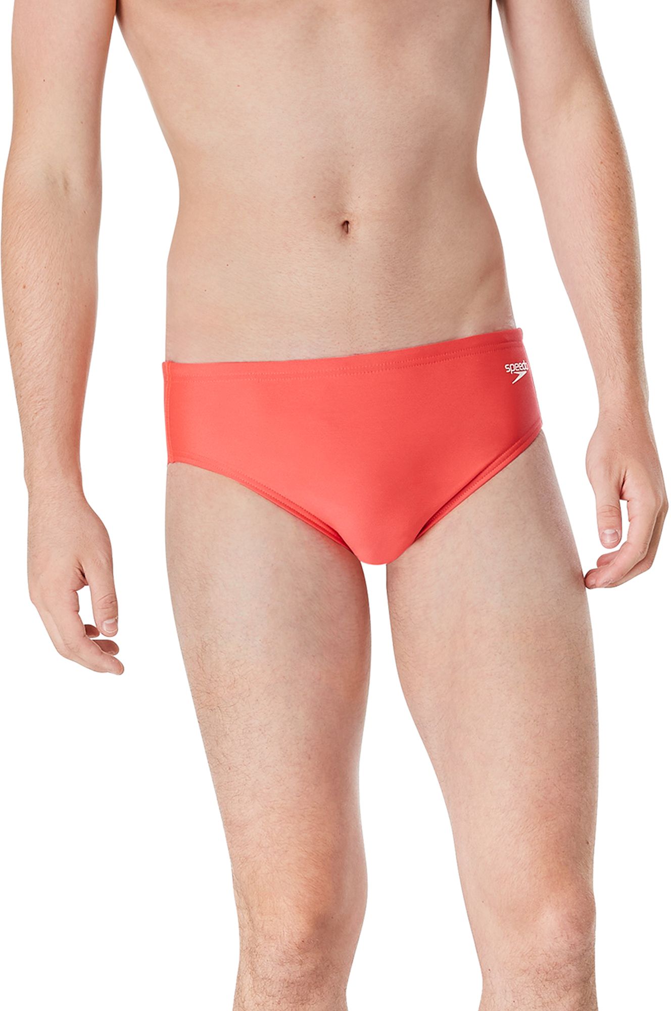 Speedo Men's Solid One Swim Briefs