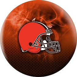 Strikforce Cleveland Browns On Fire Undrilled Bowling Ball