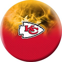 Strikeforce Kansas City Chiefs On Fire Undrilled Bowling Ball