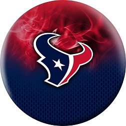 Strikforce Houston Texans On Fire Undrilled Bowling Ball