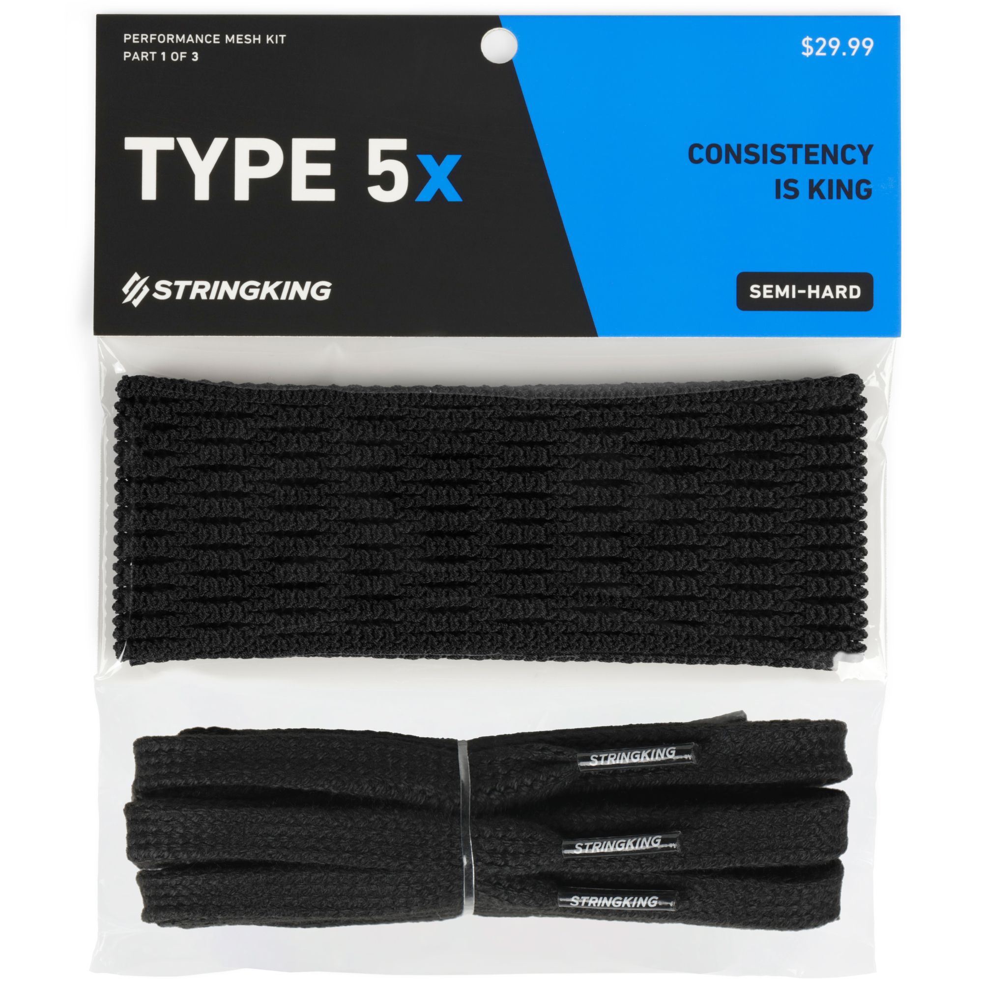 StringKing Type 5x Semi-Hard Lacrosse Mesh Kit