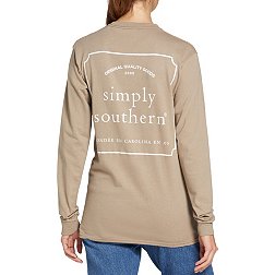 Simply Southern Women's Logo Graphic Long Sleeve Shirt