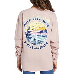 Simply Southern Women's Lake Graphic Long Sleeve Shirt