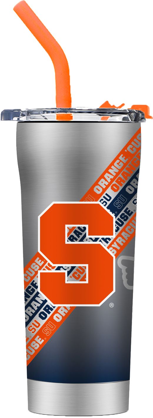 Gametime SideKicks Syracuse Orange 20 oz. Stripe Straw Tumbler