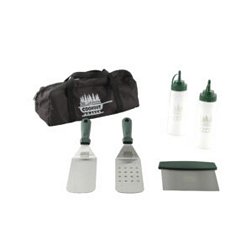 Mr. Outdoors Cookout 5 Piece Griddle Accessory Pack with Carry Bag