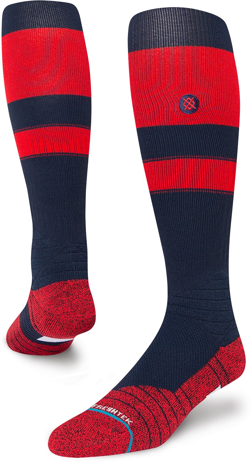 Stance Adult Stripe On-Field Baseball Socks - Blue
