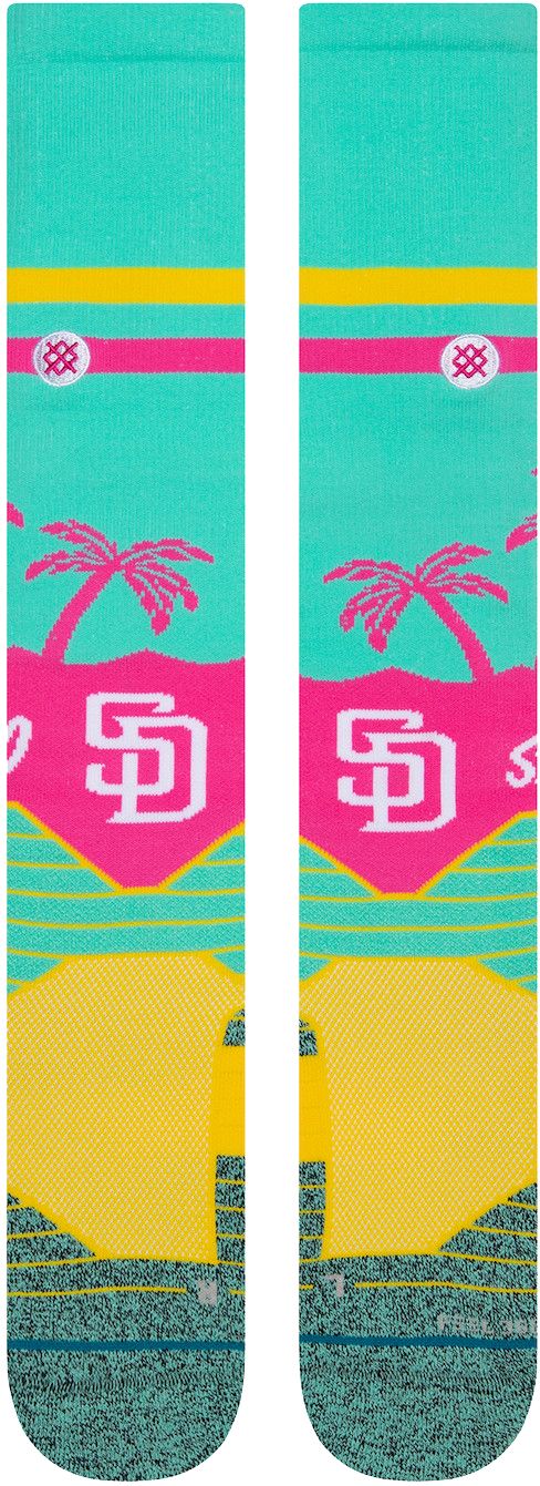 San Diego Padres Stance 2022 City Connect Over the Calf Socks - Mint