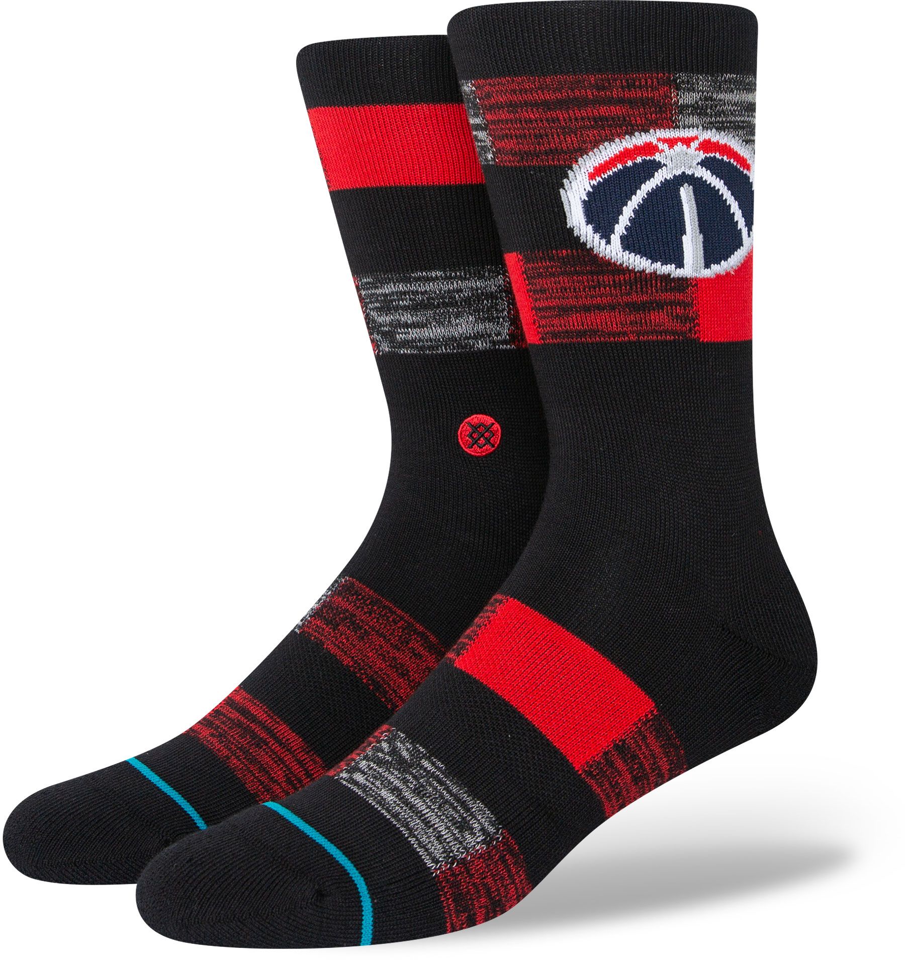 Stance Washington Wizards Cryptic Crew Socks