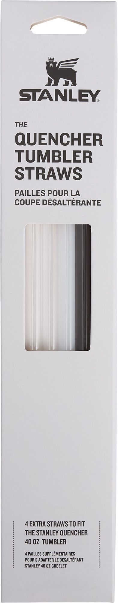 Stanley Adventure Quencher 40oz Travel Tumbler Straws 4-Pack