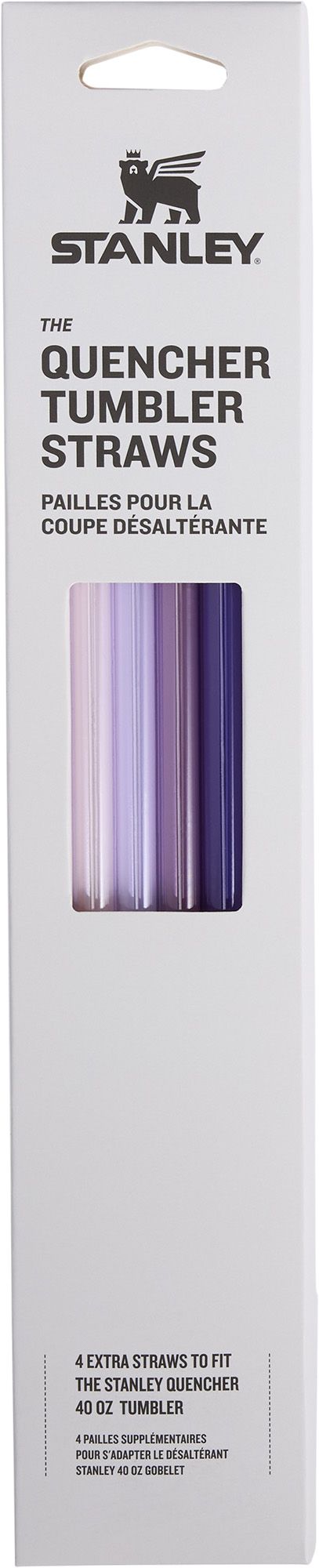 Stanley Adventure Quencher 40oz Travel Tumbler Straws 4-Pack