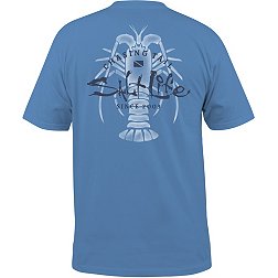 Salt Life Men's Reel Chasing Lobster Tail Short Sleeve T-Shirt