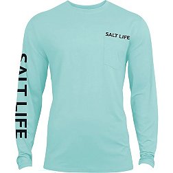 Salt Life Men's Deep Sea Light Long Sleeve Shirt
